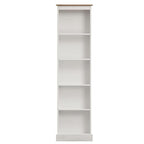 Bibliothèque haute et étroite en bois, collection Corona | Furniture Dash