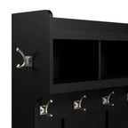 Porte-manteau mural Woodland 40 W avec étagère par Bush Furniture