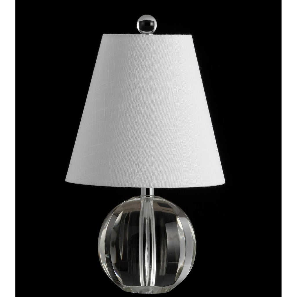 Lampe de table Goddard 16 boules de cristal/métal à LED, par JONATHAN Y
