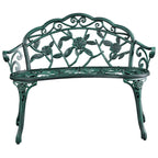 Banc de jardin en métal d'extérieur Yaheetech - N/A