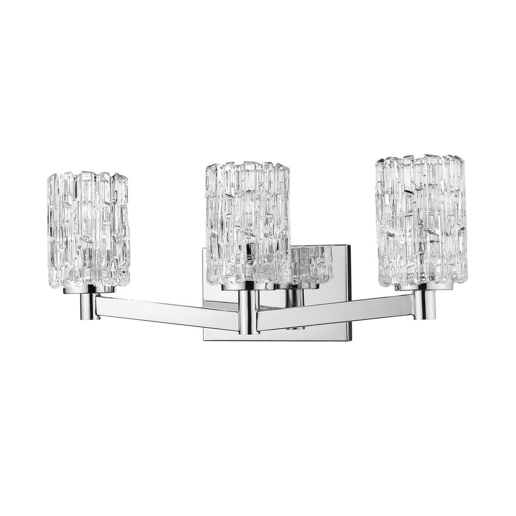 Luminaire de salle de bain Z-Lite Aubrey à 3 lampes de 23 pouces de large